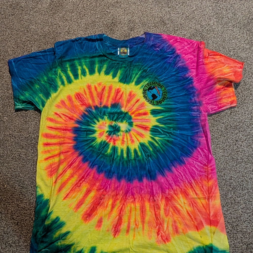 Bored Teenager Tie-Dye Mens Shirt